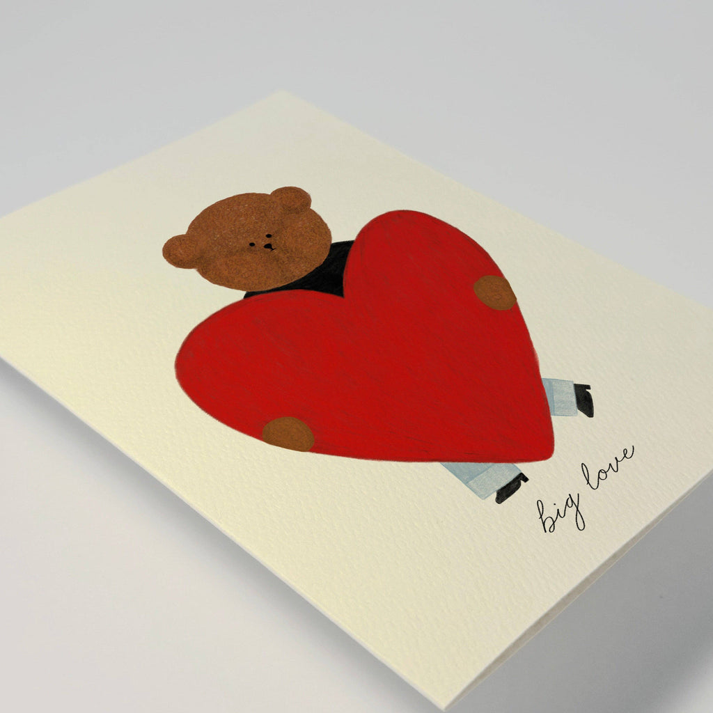 Big Love Bear Greeting Card
