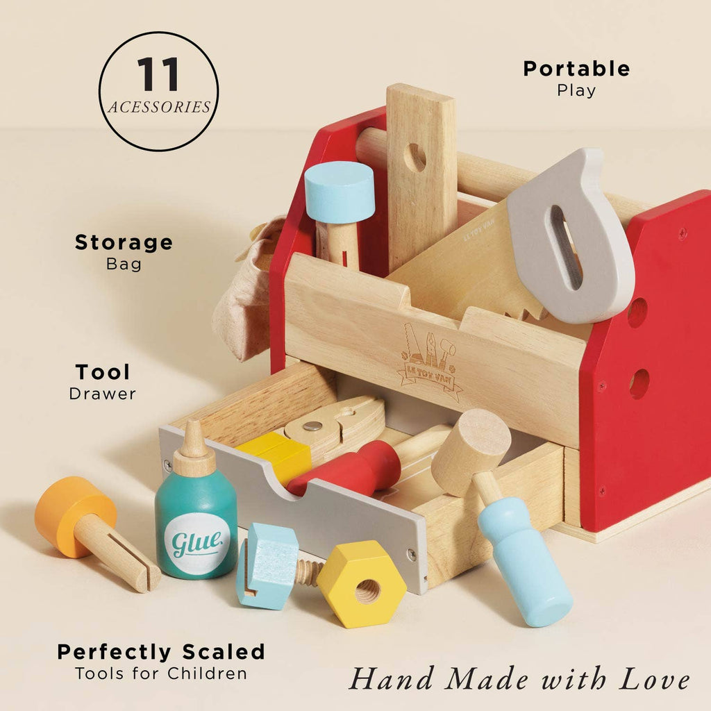 Le Toy Van - Tool Box & Wooden Tools