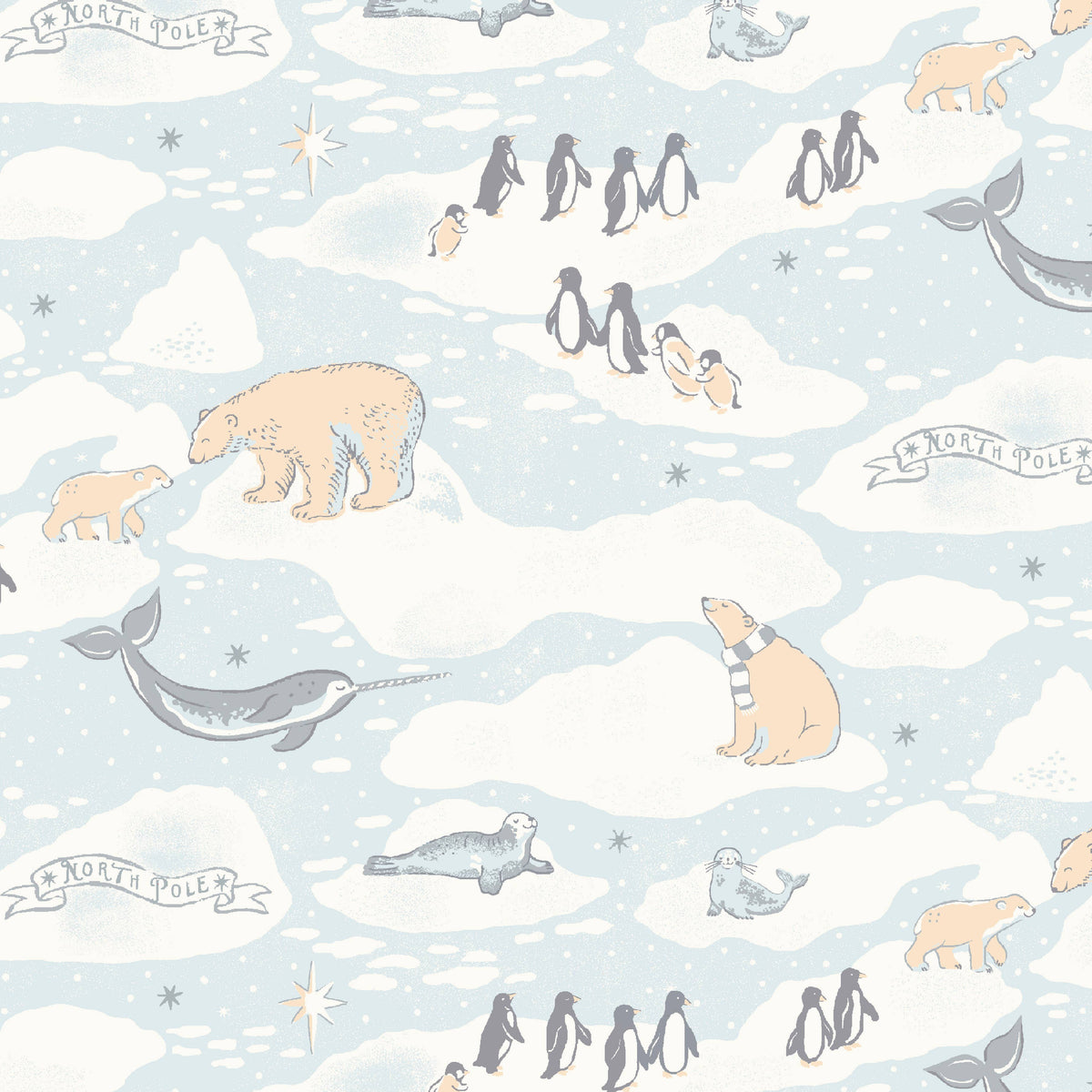 Sleepy Doe Baby Sleepsuit - Arctic