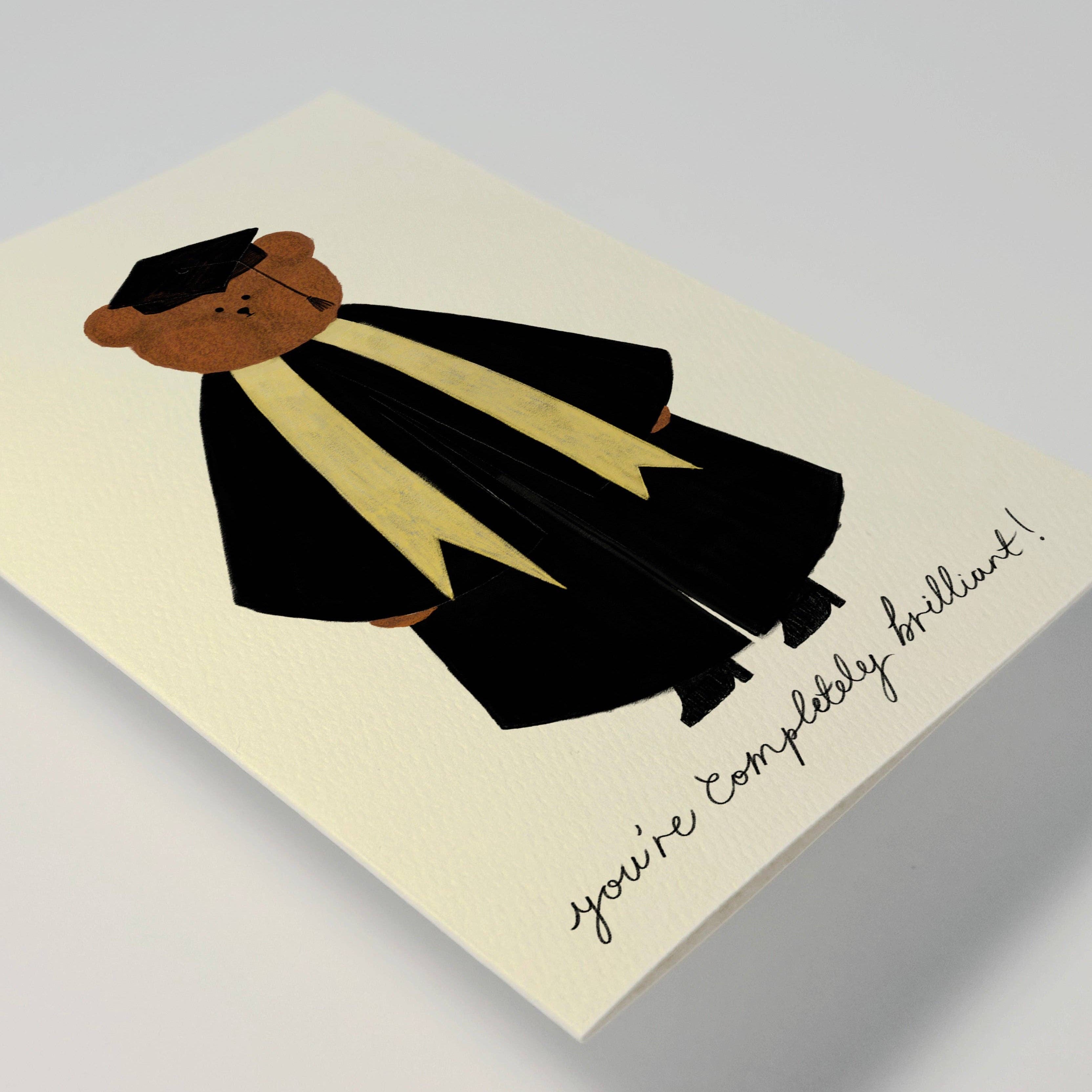 'Graduation Bear' Greeting Card