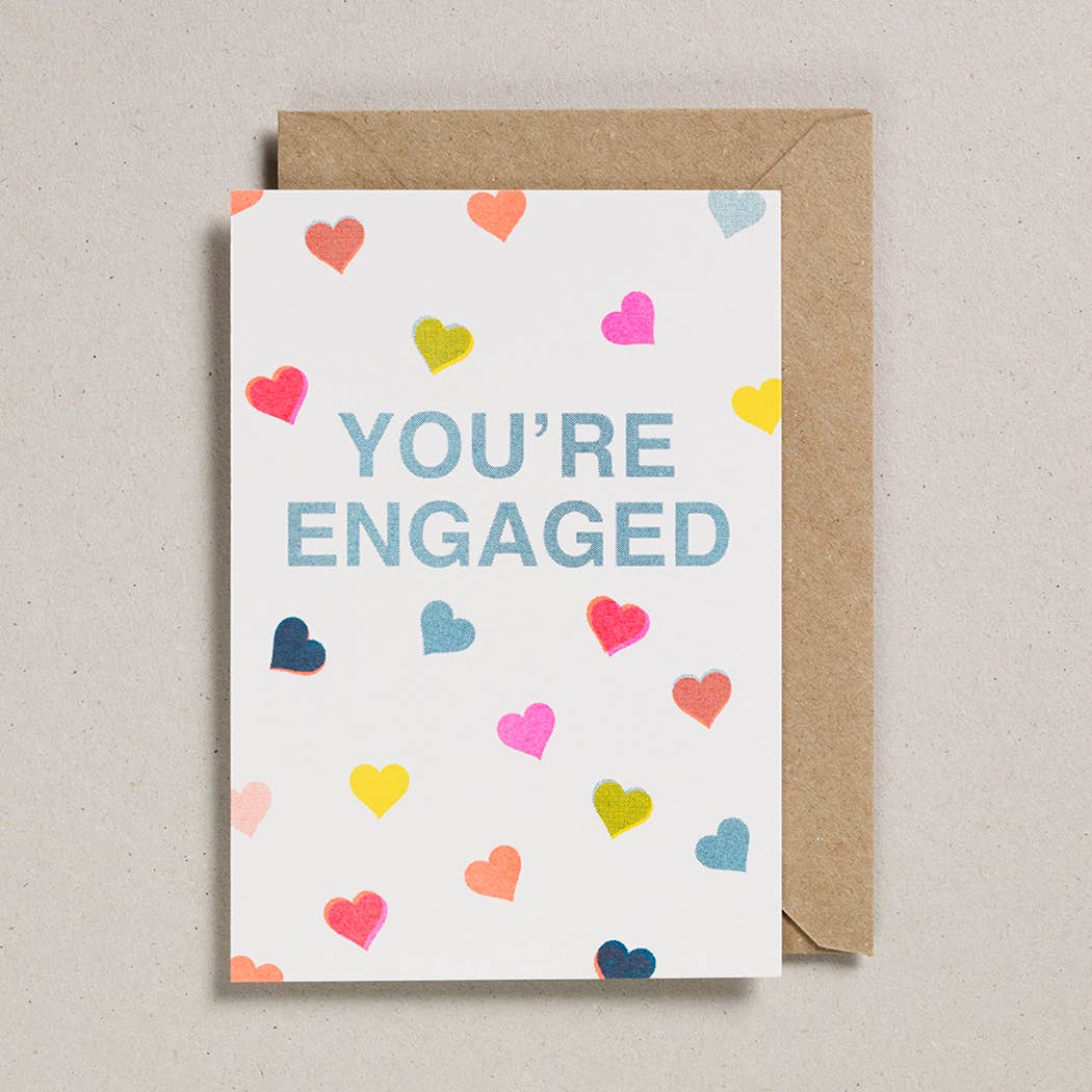 'You're Engaged' Engagement Card