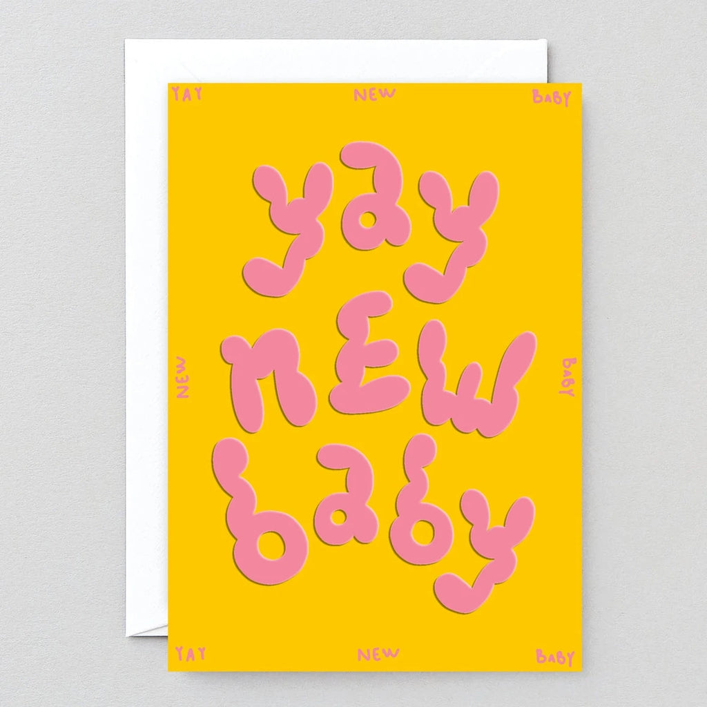 'Yay New Baby' Card