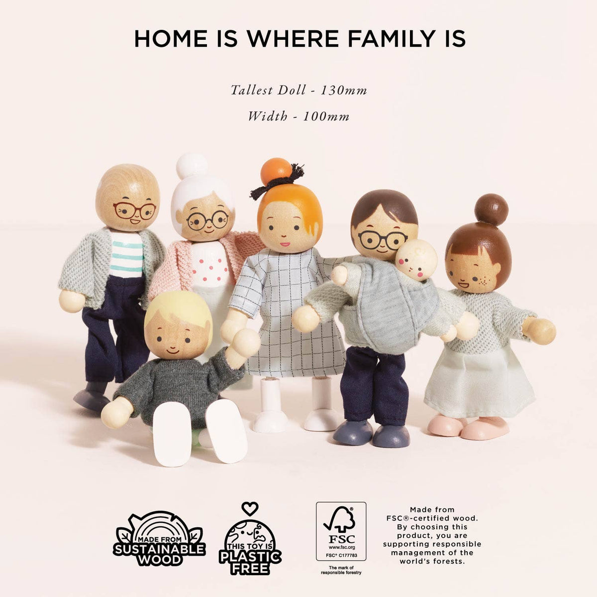 Le Toy Van - Dolls House Family