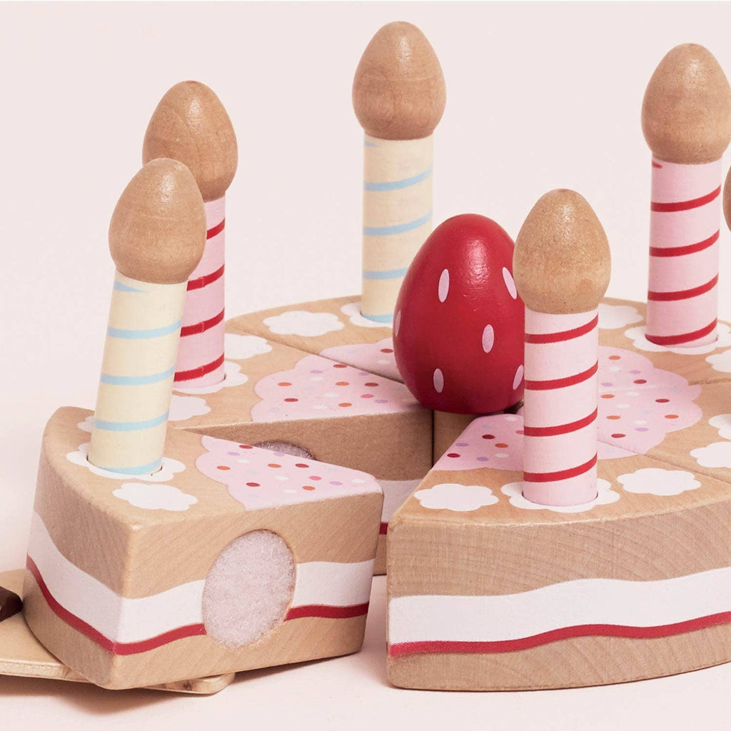 Le Toy Van - Sliceable Birthday Cake & Candles