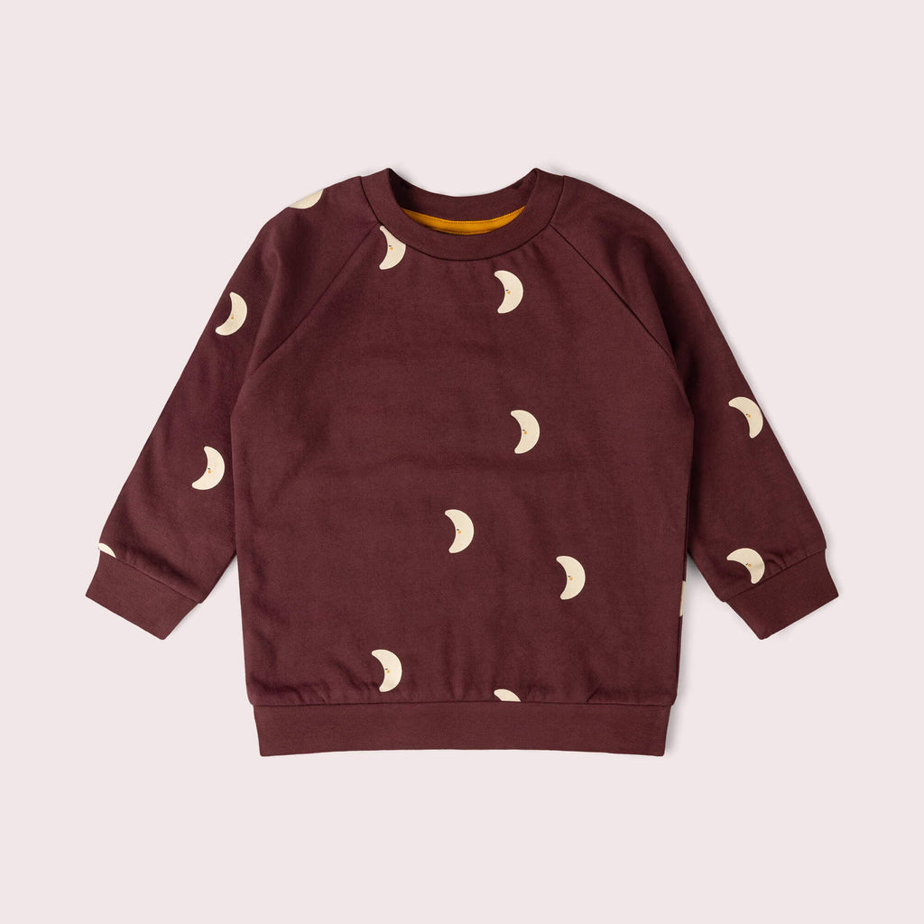 Little Green Radicals - Waxing Moon Raglan Sweatshirt