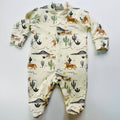 Eddie & Bee Sleepsuit - Wild West