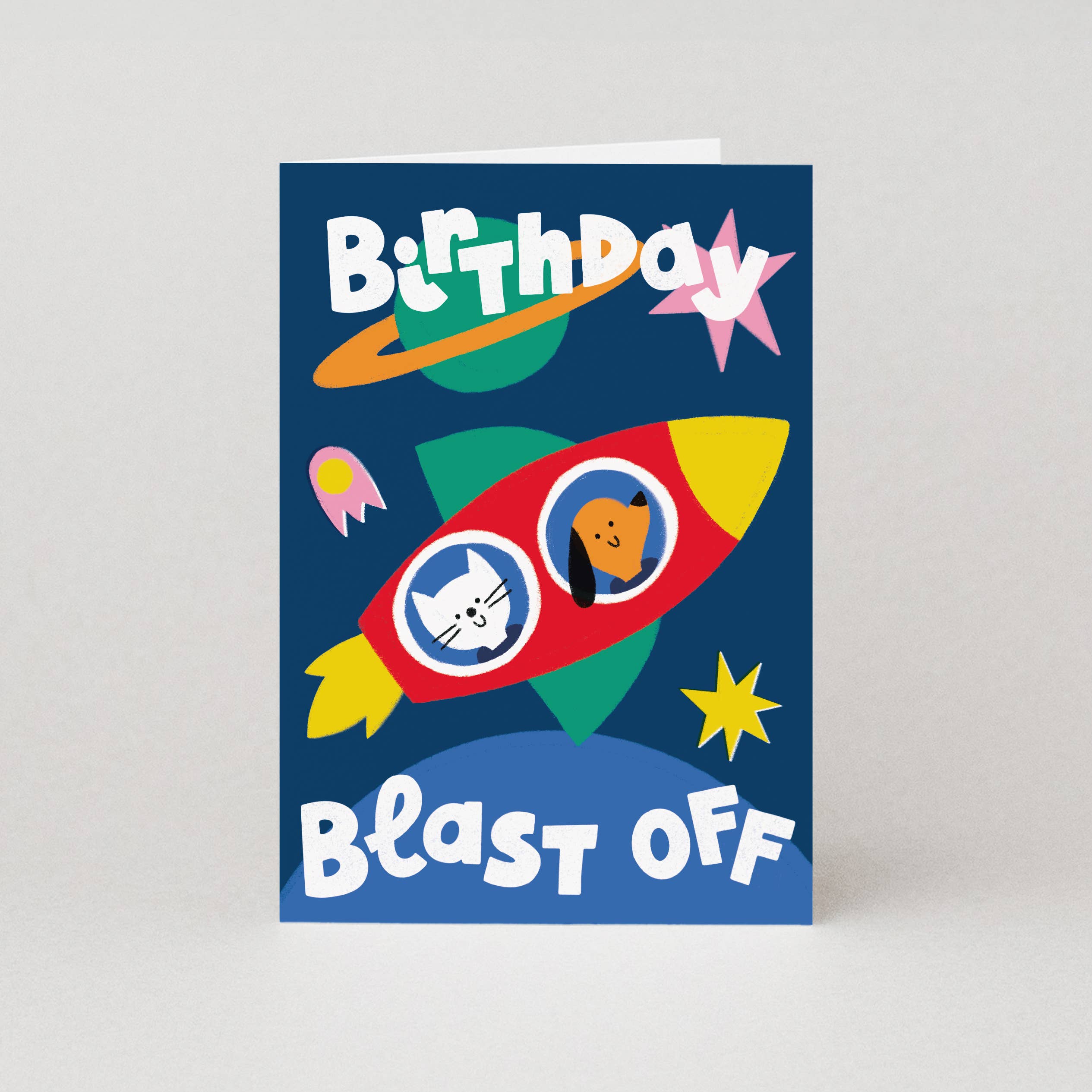 'Blast Off Birthday' Card