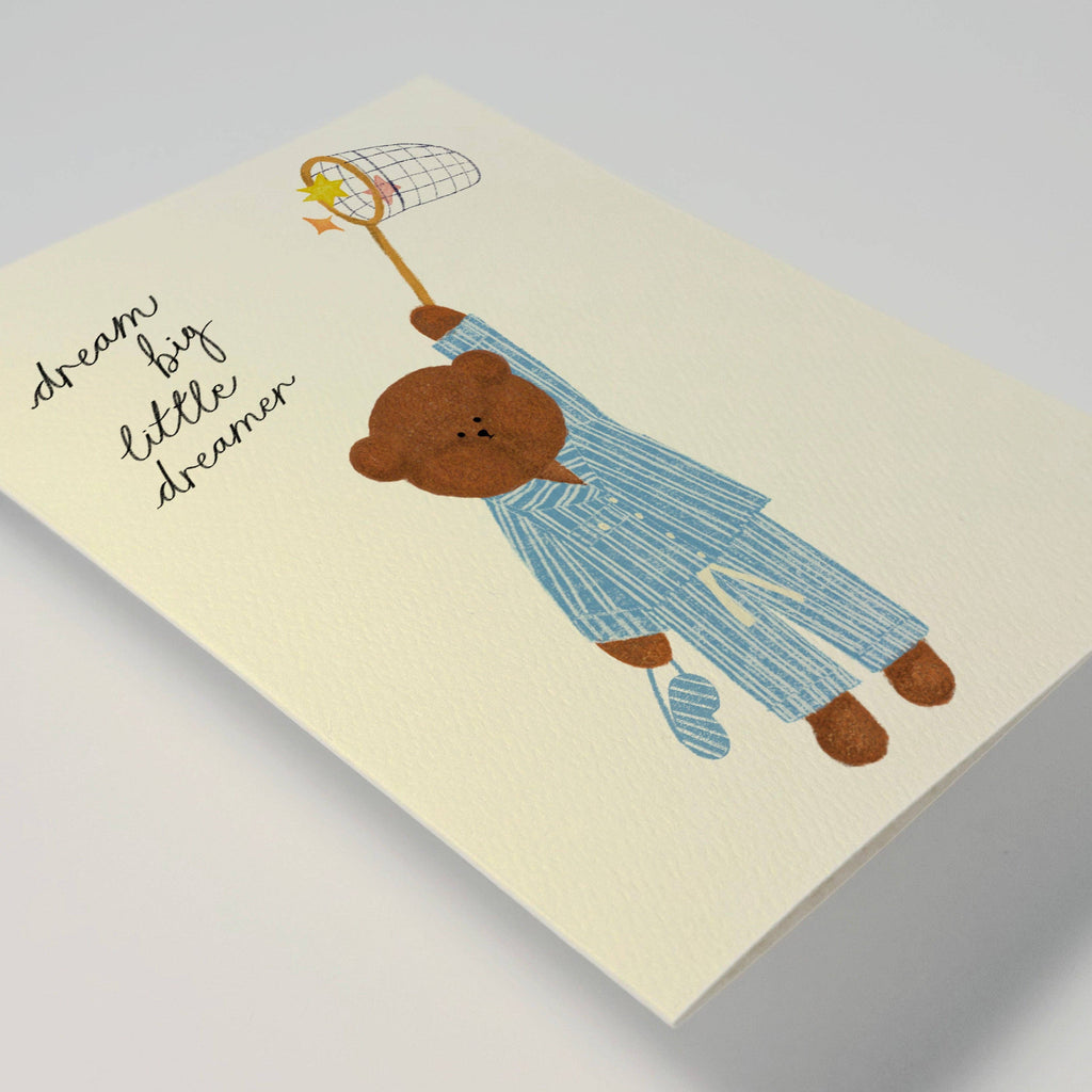 Pyjama Bear Greeting Card