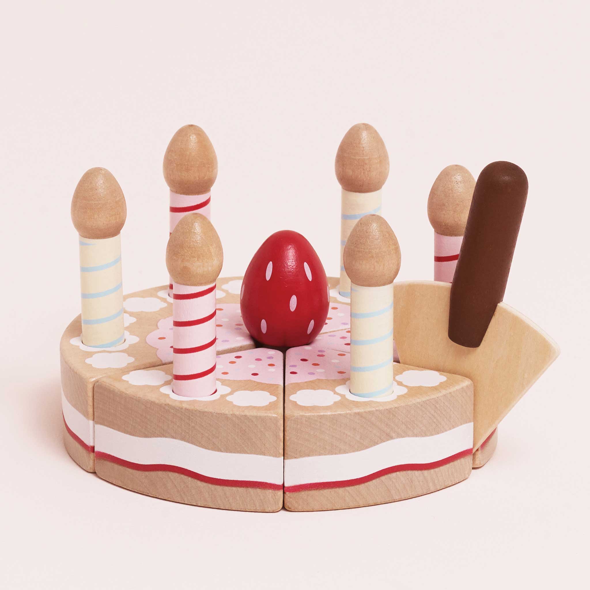 Le Toy Van - Sliceable Birthday Cake & Candles