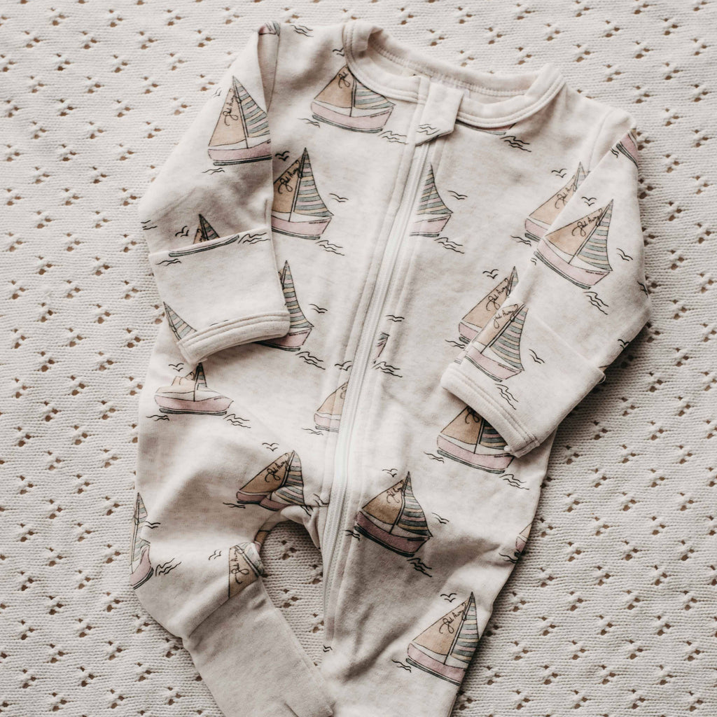Sail Away Baby Onesie