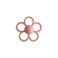 Mushie Daisy Teether - Dusty Rose