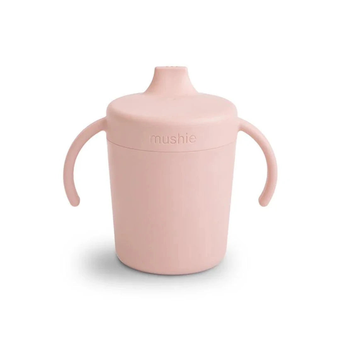 Mushie Trainer Sippy Cup - Blush