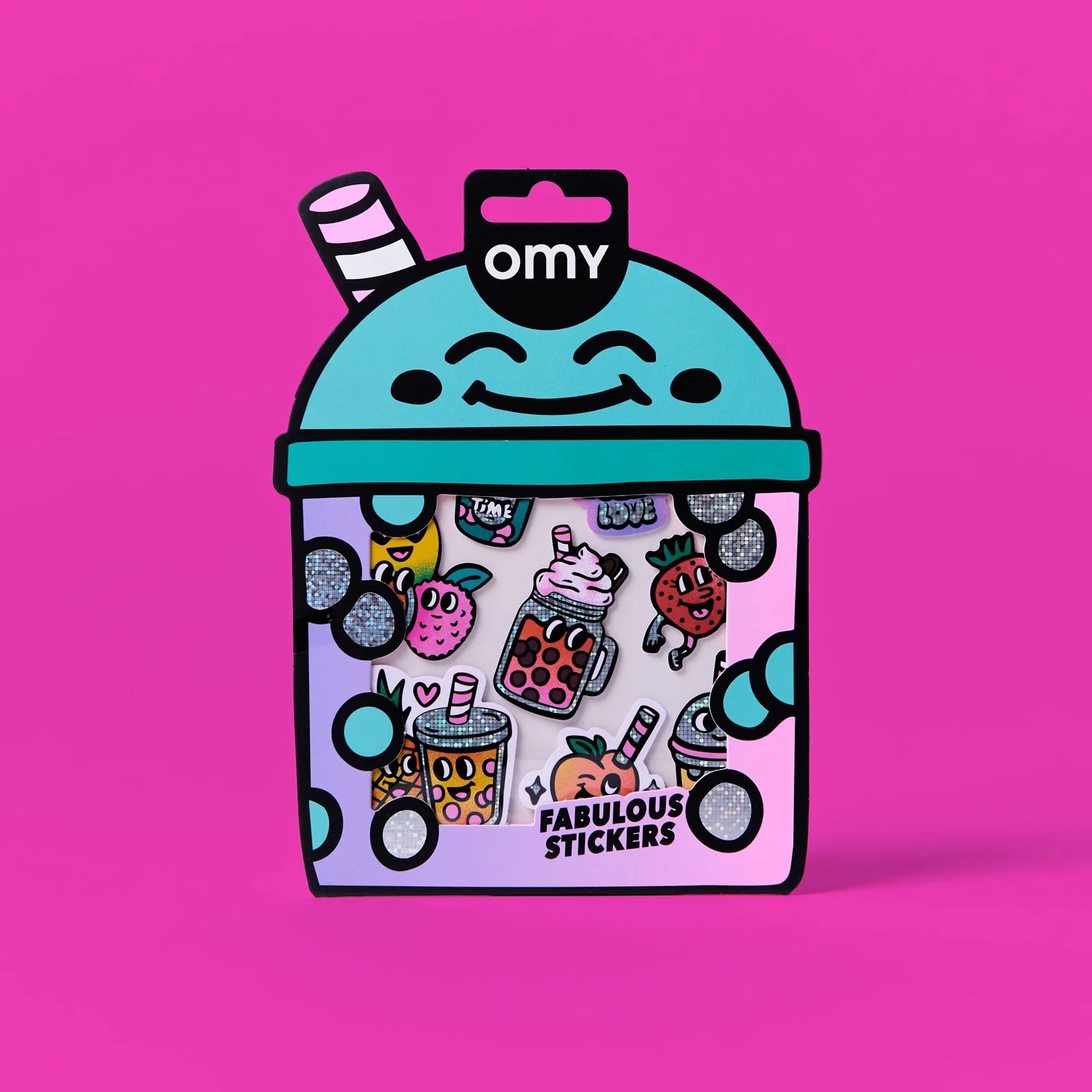 OMY - Large Bubble Tea Stickers