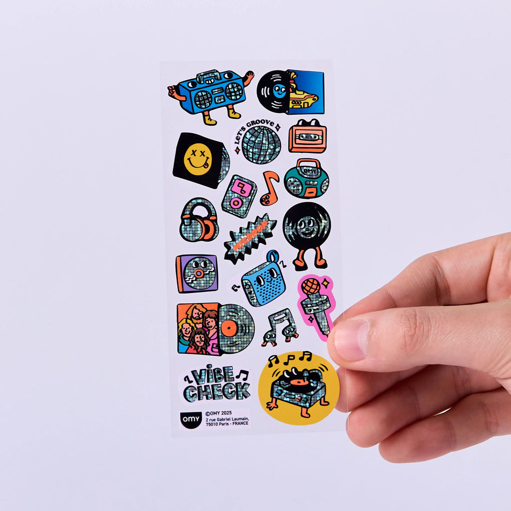 OMY - Iconic Music Stickers